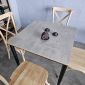 Combo bàn vuông chân CONE và 4 ghế ăn Bistro BBA178