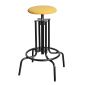 Ghế bar nâng hạ chiều cao bọc nệm chân sắt GBSK020