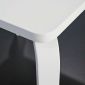 Ghế trẻ em gỗ cao su màu trắng GTE005