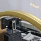 Gương trang điểm có đèn led hình tròn màu đen GNG015