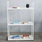 Kệ nhà bếp 3 tầng 80x40x120cm gỗ cao su KB68054