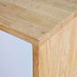 Kệ máy giặt có ngăn tủ 71x60x150cm gỗ cao su KMG68020