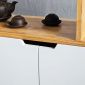 Kệ sách Azen gỗ cao su 90x30x180cm - KS68294