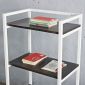 Kệ sách 4 tầng 60x40x130cm gỗ cao su KS68287