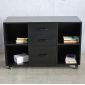 Tủ cá nhân di động 100x40x60cm gỗ cao su TCN68059