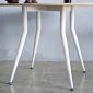 Bàn ăn tròn 120cm gỗ Plywood chân sắt vuốt côn BA158