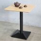 Bàn cafe vuông 60x60cm gỗ plywood vát cạnh CFD68255