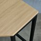 Bàn làm việc góc tường 75x75cm gỗ cao su CD68036