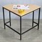 Bàn làm việc góc tường 75x75cm gỗ cao su CD68036