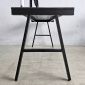 Bàn làm việc 160x60cm gỗ cao su chân sắt Aconcept HBAC026