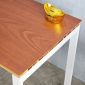 Bàn làm việc 180x60cm gỗ cao su chân sắt lắp ráp Rectang HBRT107