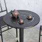 Combo bộ bàn ghế cafe sắt ngoài trời CBNT009