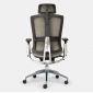 Ghế công thái học Taican bọc da có tựa đầu TAICAN01
