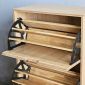 Tủ giày cửa lật 3 ngăn 60x30x120cm gỗ plywood KG68085