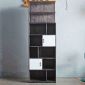 Kệ để đồ 80x40x240cm gỗ cao su KTB68210