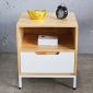 Tủ đầu giường 1 ngăn kéo gỗ cao su 50x45x57cm TDG68032