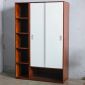 Tủ quần áo cửa lùa 130x55x200cm gỗ cao su KQA68067