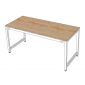 Bàn làm việc 160x70cm gỗ cao su hệ URA HBUR006