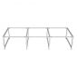 Chân sắt lắp ráp cho bàn cụm 6 chỗ 360x120cm hệ URA HCUR010