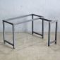 Chân sắt lắp ráp cho bàn góc L 120x110cm sơn tĩnh điện HCUC029