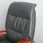 Ghế giám đốc bọc da ngả lưng tựa tay gỗ MFZ863