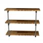 Kệ ống nước treo tường 3 tầng 120x35cm gỗ tràm PPF018
