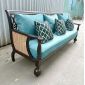 Ghế sofa băng Hemingway bọc nệm gỗ tần bì SFB68093