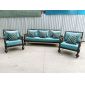 Ghế sofa băng Hemingway bọc nệm gỗ tần bì SFB68093
