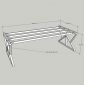 Chân bàn lắp ráp 236x116cm sơn tĩnh điện HCKC030