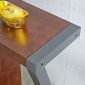Bàn Console 120x30x85cm gỗ cao su chân chữ Z CST097