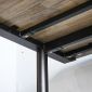 Bàn chữ L 160x100cm gỗ cao su hệ TIO HBTO029