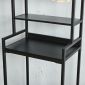 Kệ máy giặt đa năng 67x45x195cm gỗ cao su KMG68021
