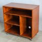 Kệ máy in di động 80x40x75cm gỗ cao su KMI68007