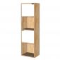 Kệ trang trí FINO 40x30x140cm gỗ cao su KTB68216
