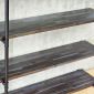 Kệ ống nước treo tường 4 tầng 120x35cm gỗ tràm PPF017