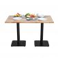 Bàn ăn chữ nhật 120x70cm gỗ tràm BA68234