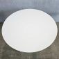 Bàn ăn tròn Gerda 1m gỗ cao su BA68197
