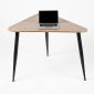 Bàn tam giác BENTO 120cm gỗ plywood chân sắt hệ CONE HBCO071