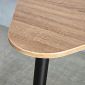 Bàn tam giác BENTO 120cm gỗ plywood chân sắt hệ CONE HBCO071