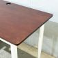 Bàn làm việc ZETA 160x60cm gỗ cao su chân CONE BD68152