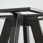 Chân sắt cho bàn ăn sơn tĩnh điện CHBBA053