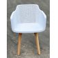 Ghế AIRO nhựa đúc lưng lựa có nệm ST3062B