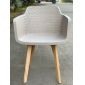 Ghế AIRO nhựa đúc lưng lựa có nệm ST3062B