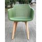Ghế AIRO nhựa đúc lưng lựa có nệm ST3062B