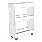 Kệ gia vị di động ROLA 60x25x80cm gỗ cao su KB68064