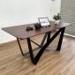 Combo bàn ăn chữ nhật và 6 ghế Bull sắt BBA200