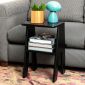 Bàn bên sofa LEXU 30x30x50cm gỗ cao su SST045