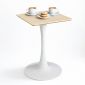Bàn cafe vuông 50x50cm gỗ plywood CFD68270