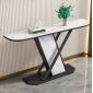 Bàn console 120x30x85cm mặt đá ceramic chân sắt CST101