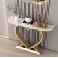Bàn console 120x30x85cm mặt đá ceramic chân sắt CST102